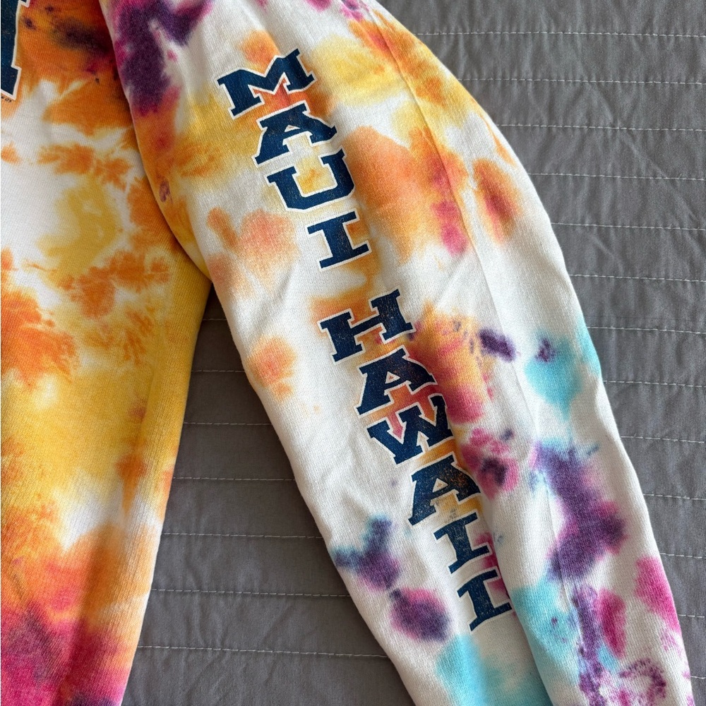 Maui Hawaii Tie-Dye Maui Hoodie - Picture 6 of 7